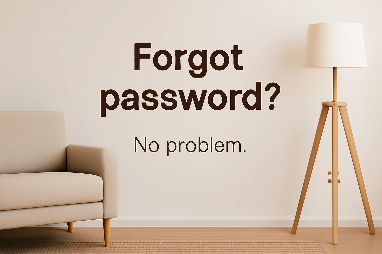 Forgot Password Page Image